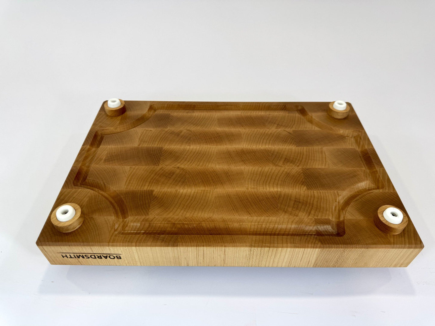 298-1 Maple 18 x 12 x 2 with Bottom Groove and Feet
