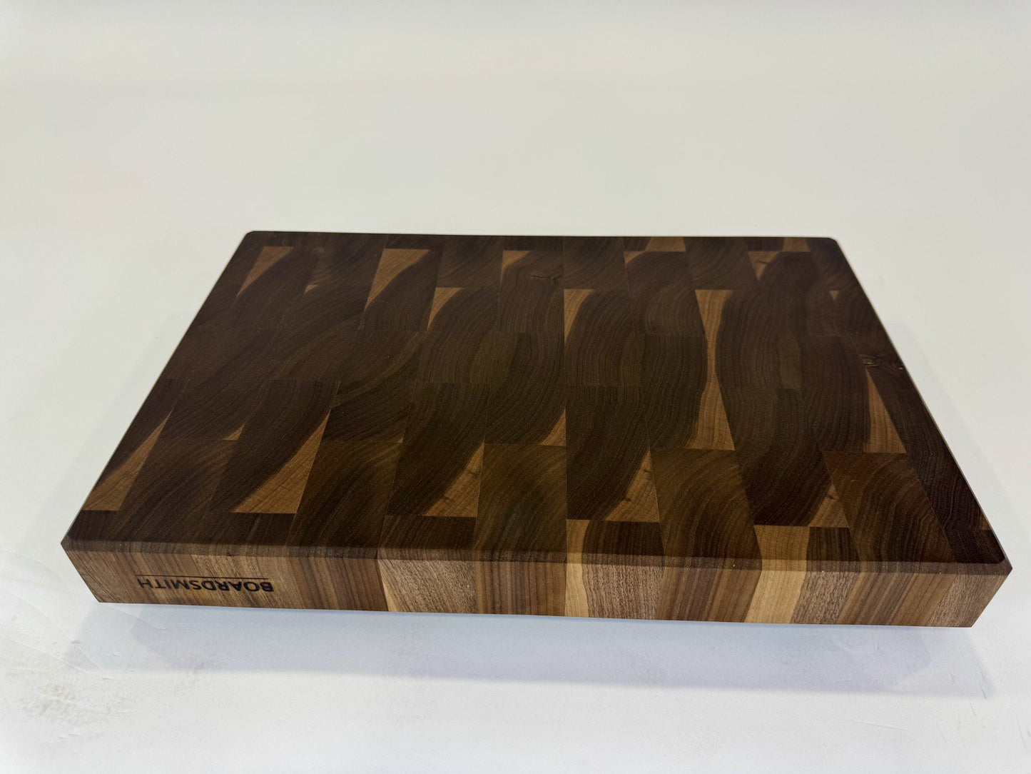 387-1 Walnut 18 x 12 x 2 with Vertical Blocks