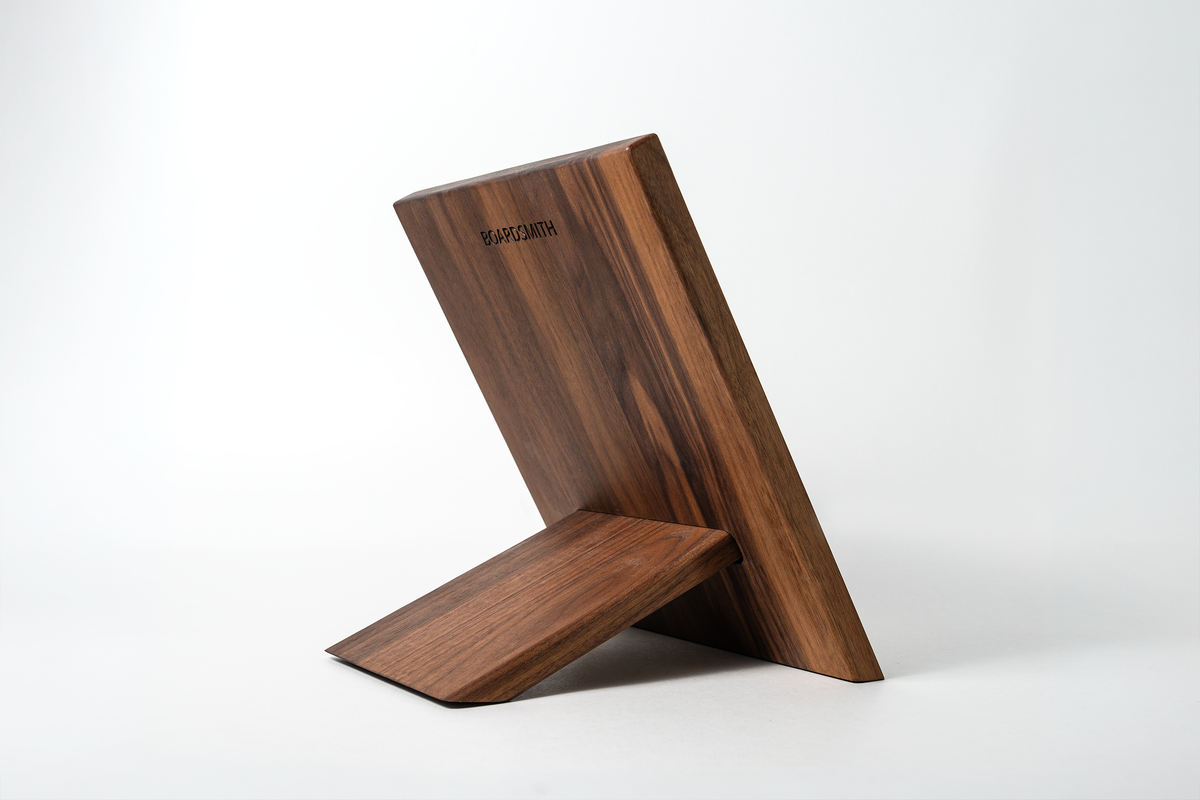 Adjustable Cookbook & Cutting Board Stand