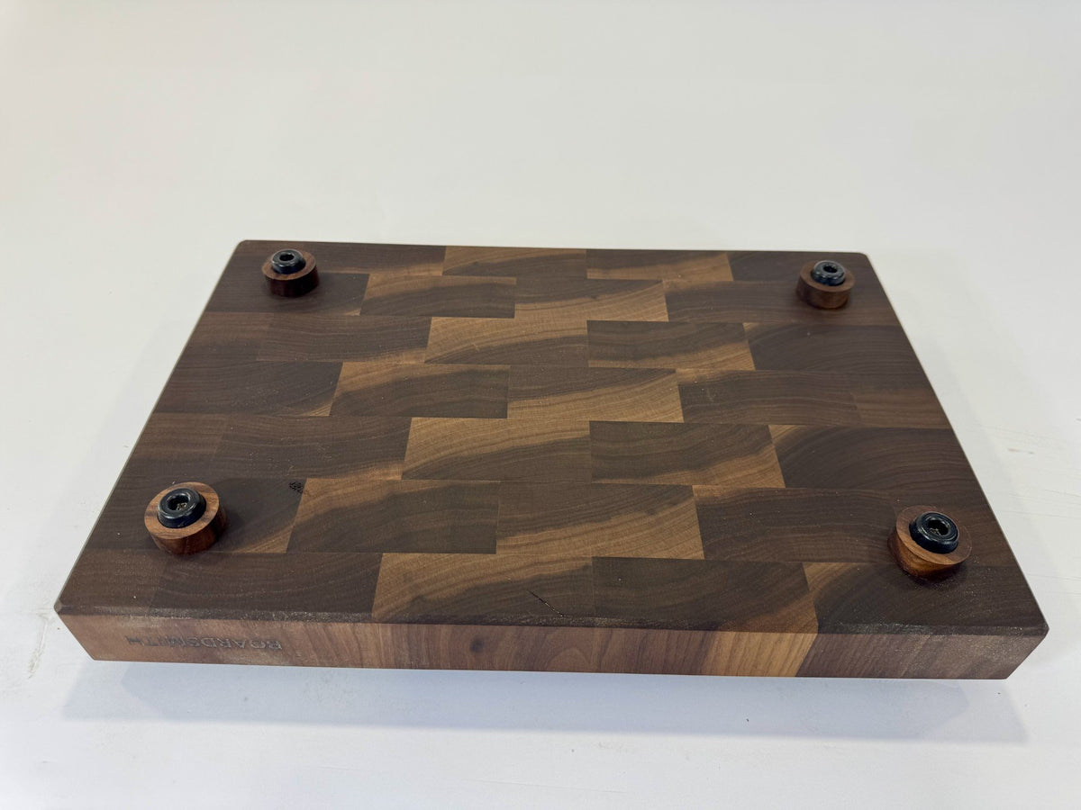 756 Walnut 18 x 12 x 2 with Feet