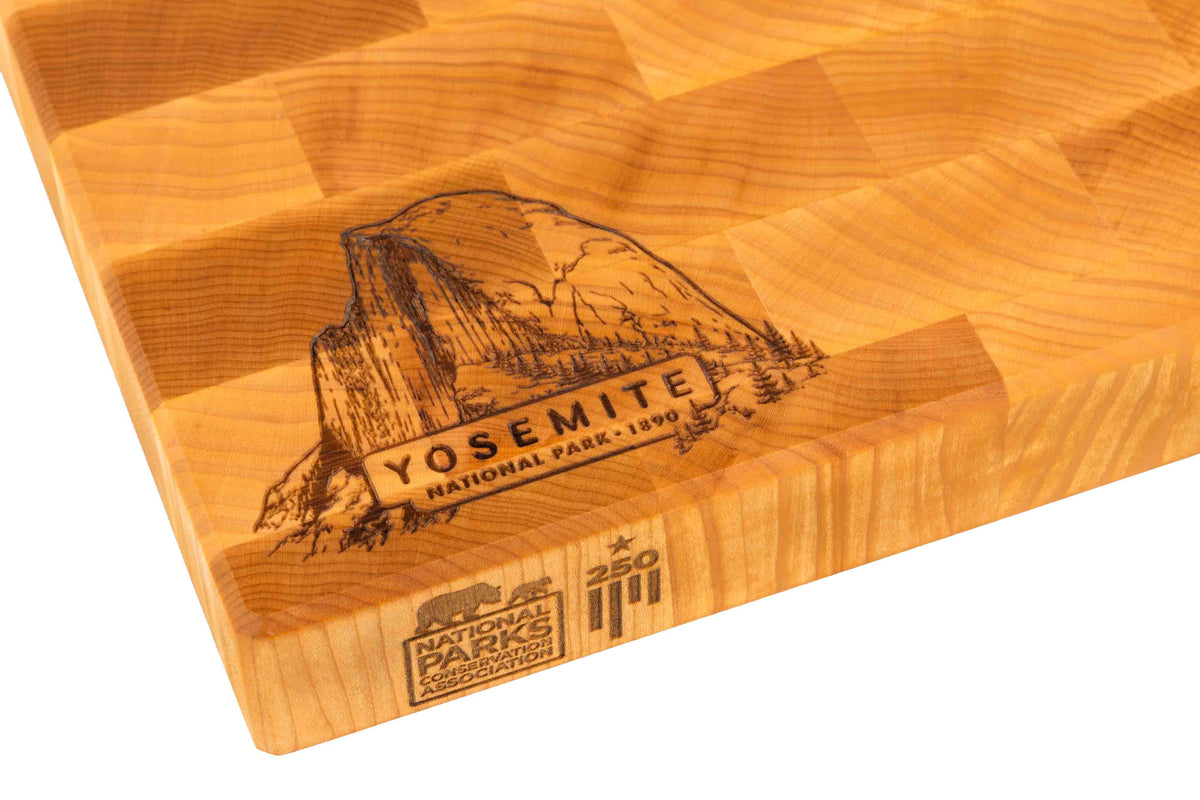 Half Dome engraving detail