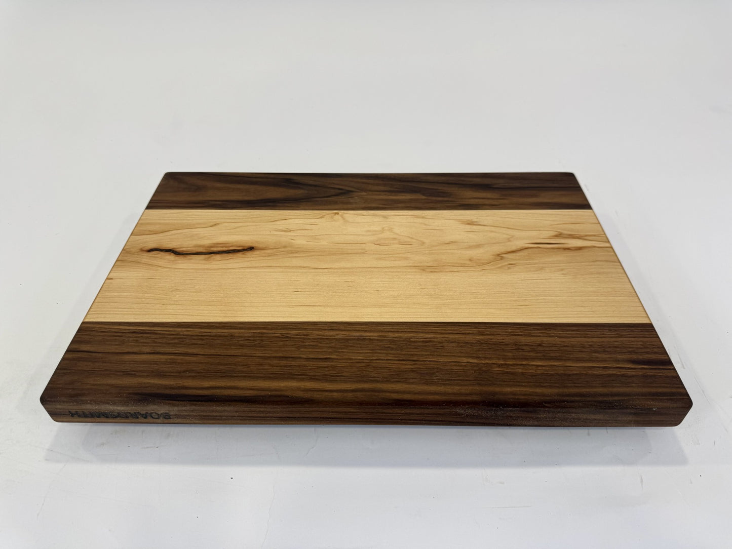 112 Walnut and Maple Edge Grain 18 x 12  x 1 1/4