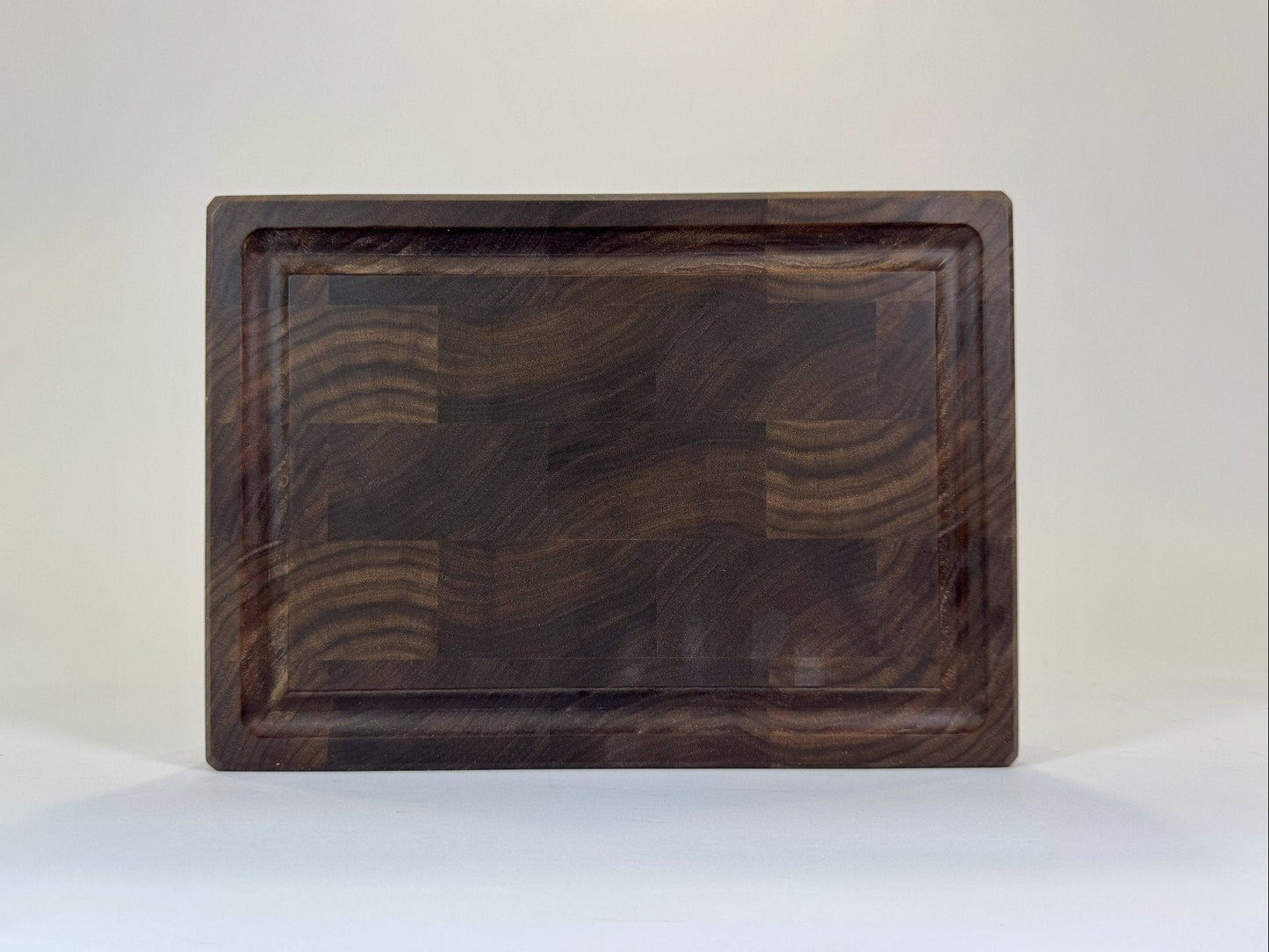 294-1 Walnut Sidekick 12 x 8.5 x 1.5 with Grooves and Feet
