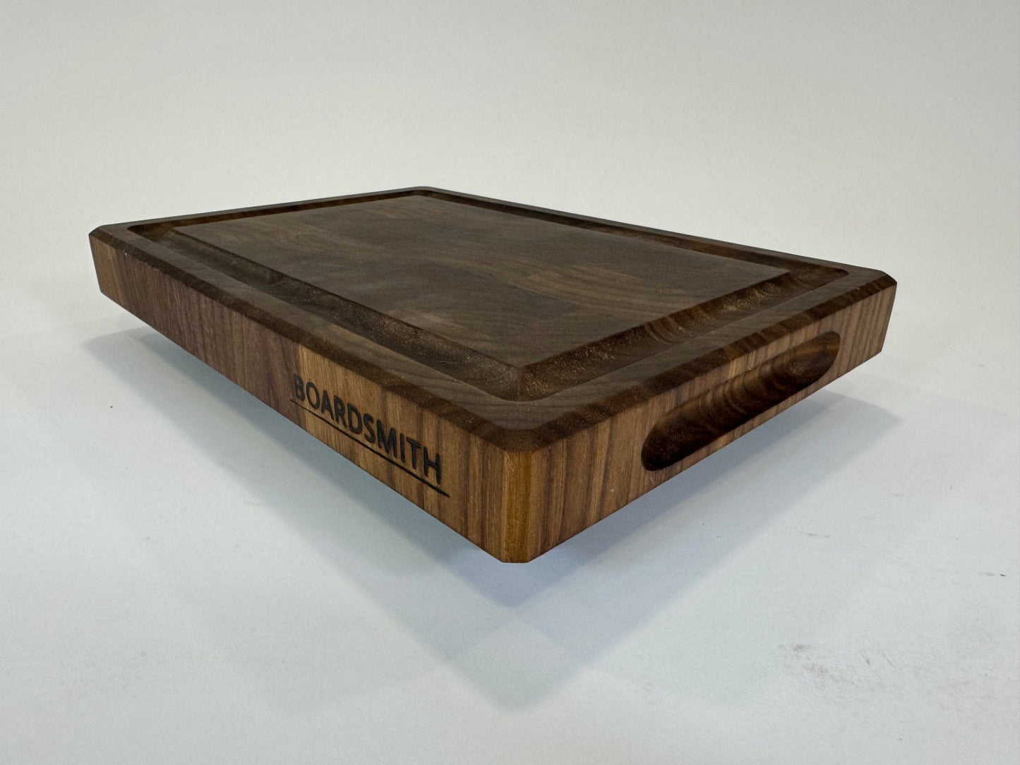 294-1 Walnut Sidekick 12 x 8.5 x 1.5 with Grooves and Feet