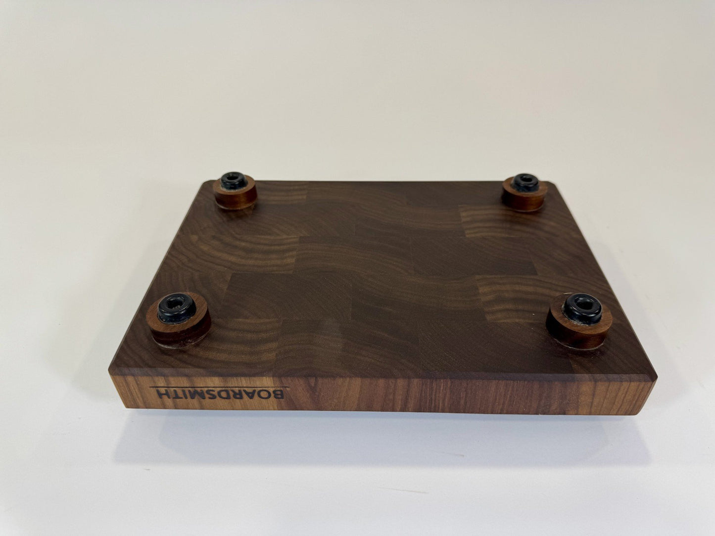 294-1 Walnut Sidekick 12 x 8.5 x 1.5 with Grooves and Feet