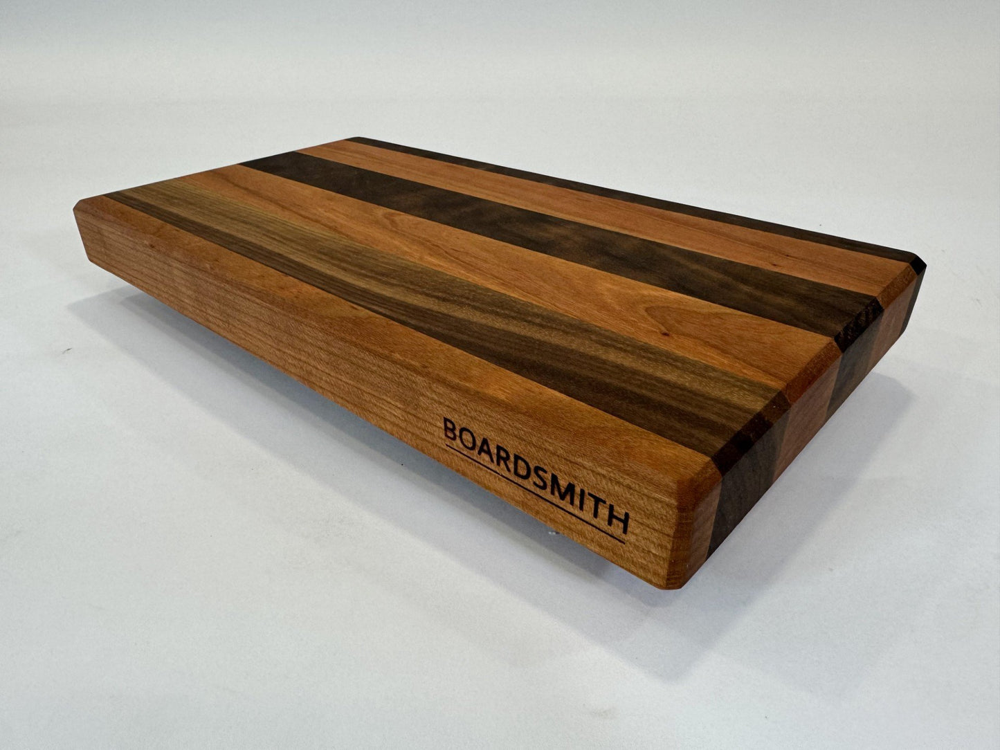 368-1 Walnut & Cherry Striped Edge Grain 15 x 8 x 1.5