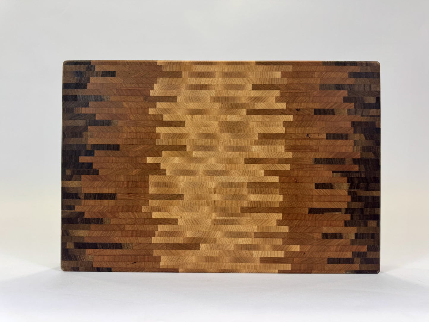 393 Maple, Cherry and Walnut Fire Board 18 x 12 x 2 One-Off
