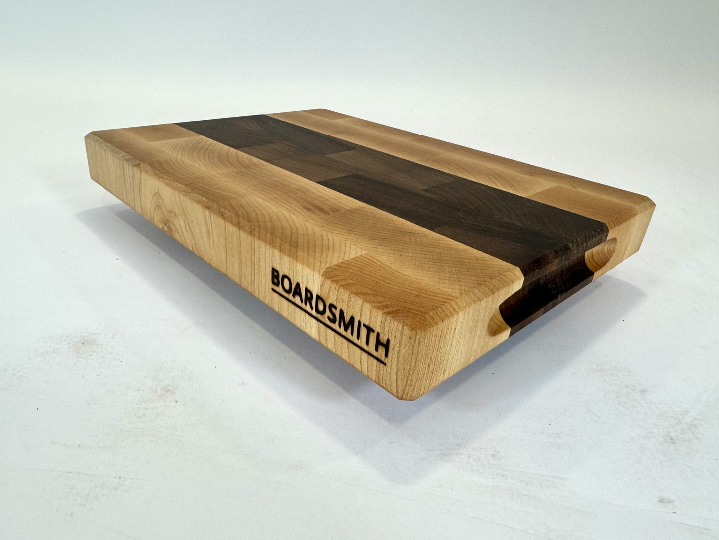 451 Maple & Walnut 12 x 9 x 1.5 with Finger Grooves