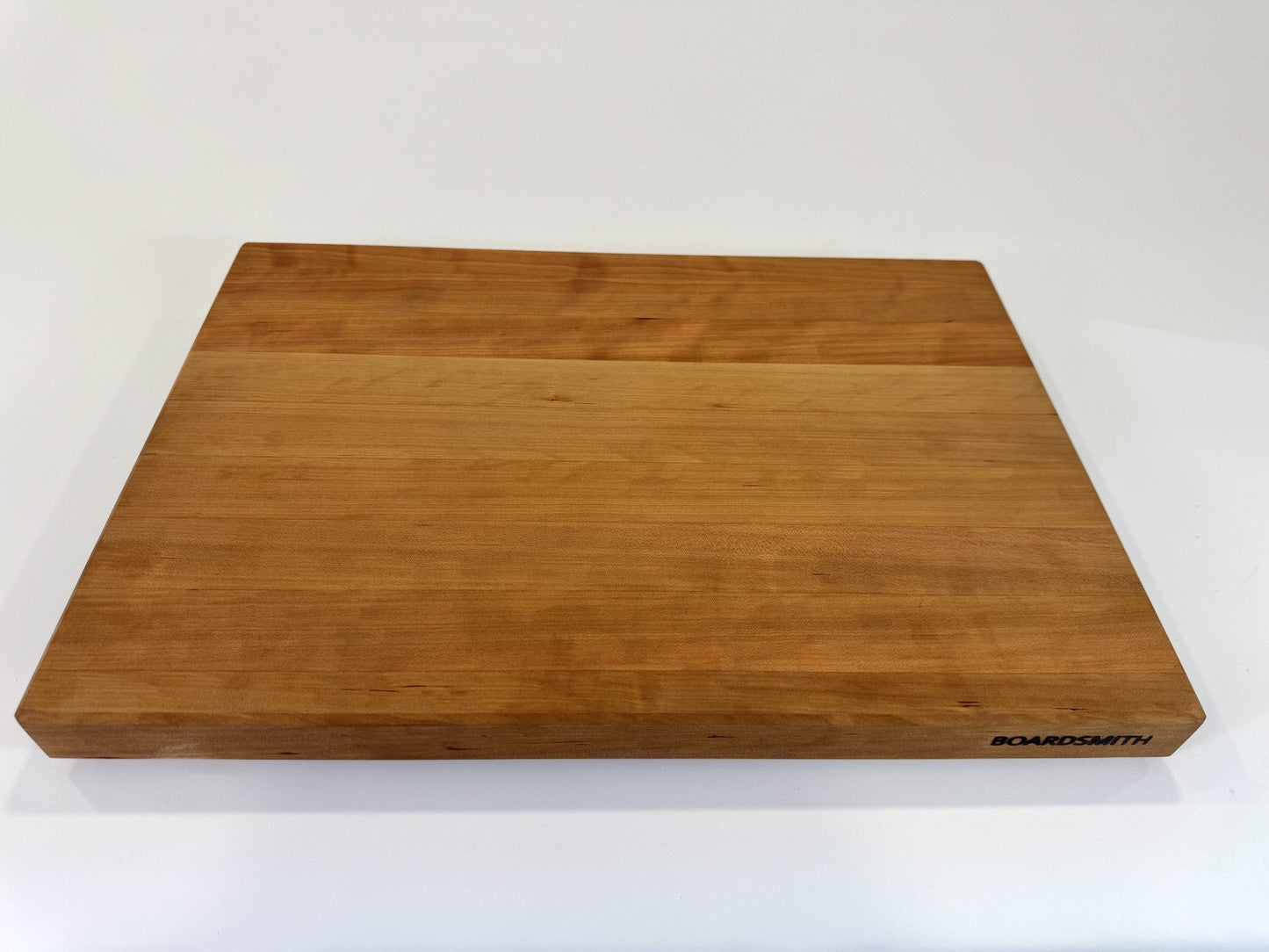 459 Cherry Edge Grain with Bottom Perimeter Groove & Finger Grooves