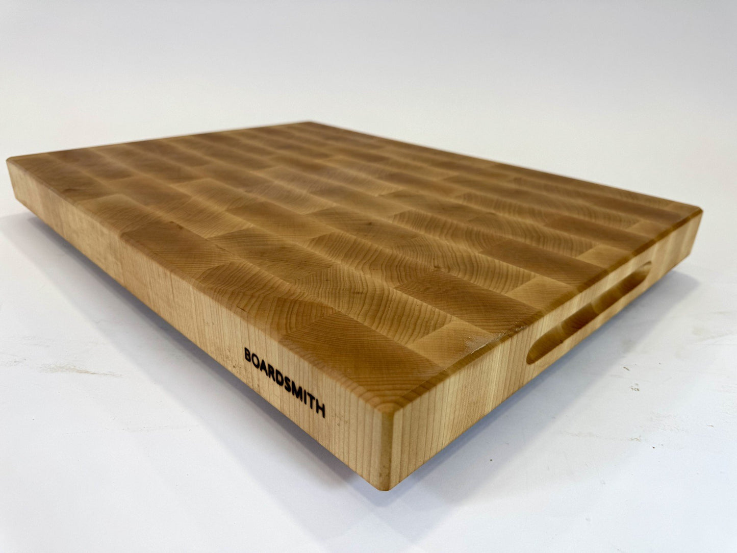 467 Maple 24 x 18 x 2 with Bottom Groove & Finger Grooves & Feet