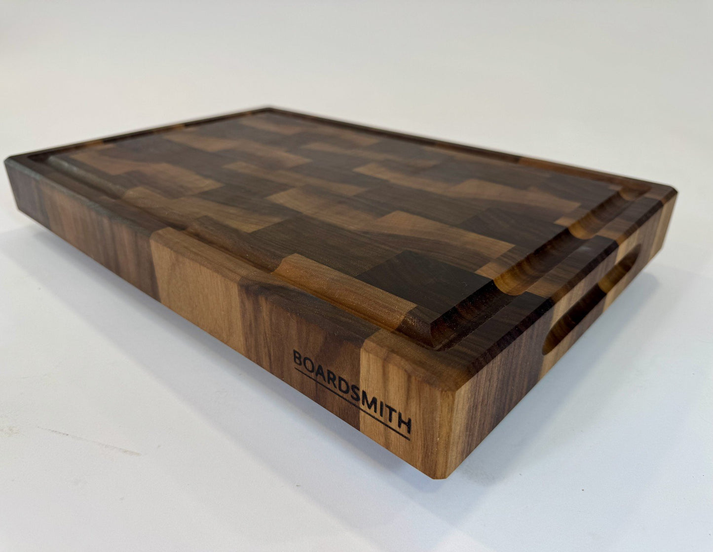 560 Walnut 18 x 12 x 2 with Grooves & Feet