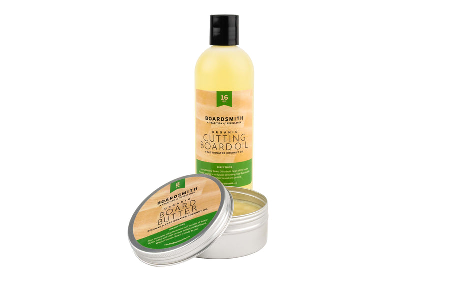 Organic Cutting Board Conditioner & Oil Kit