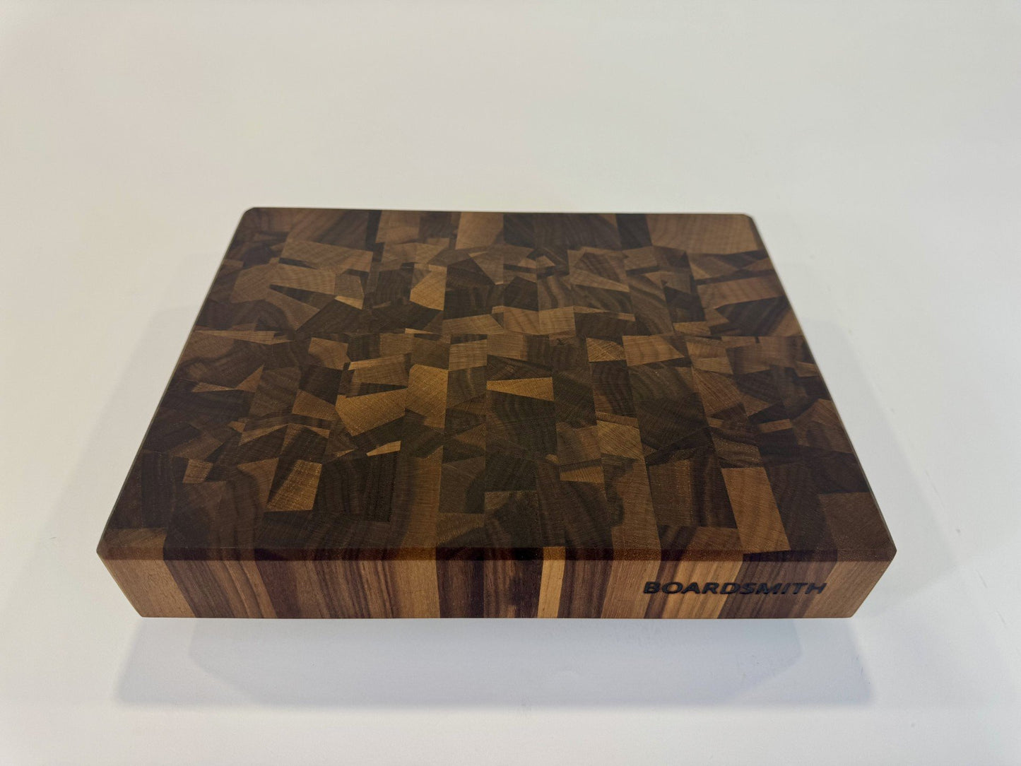 M002 Walnut Angular Mosaic 12 x 9 x 2