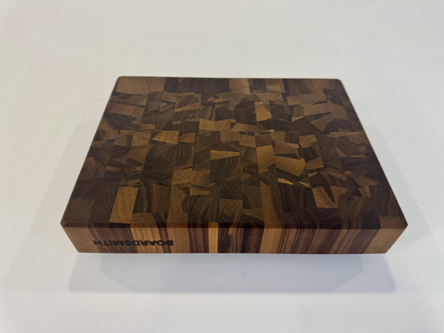 M002 Walnut Angular Mosaic 12 x 9 x 2